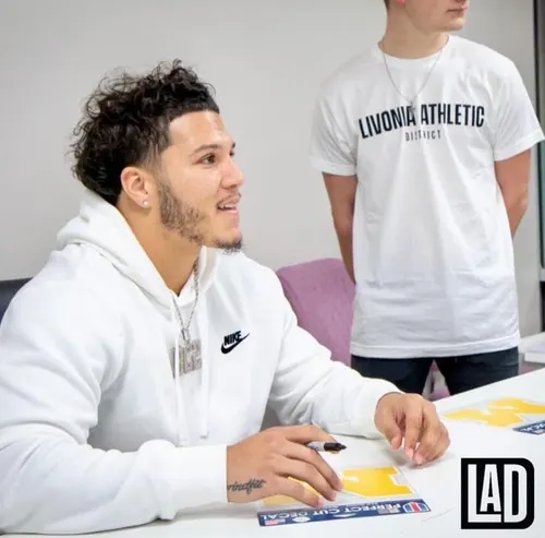 Members in LAD apparel